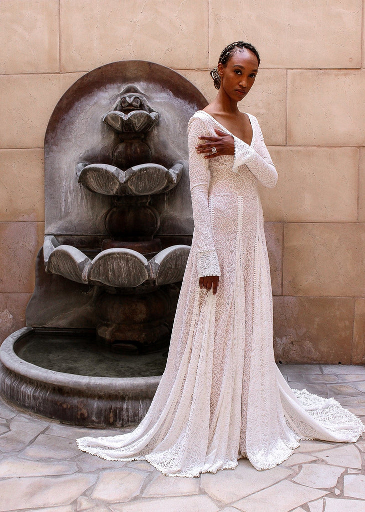 Bride wearing Skye Dress
