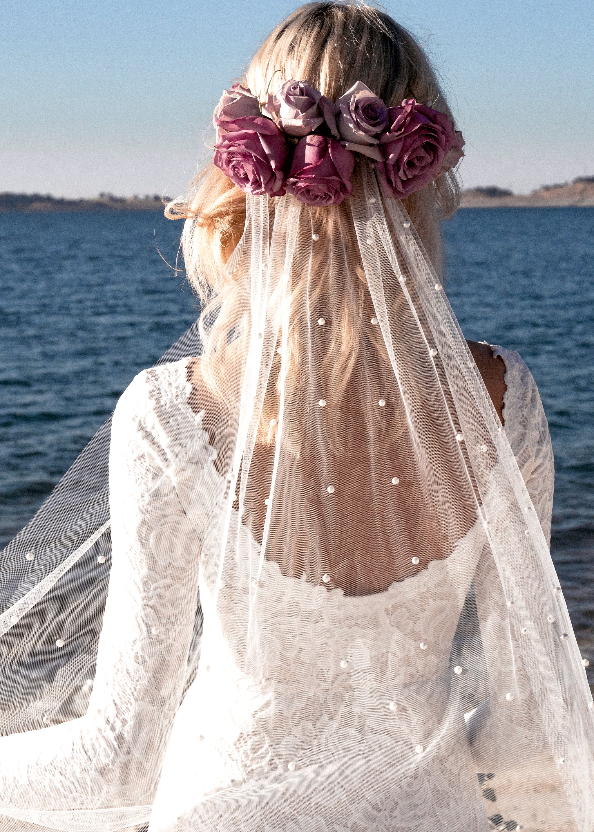 Oceane Veil | WearYourLove | Pearl Tulle Bridal Veil | Wear Your Love Oceane Veil | WearYourLove | Pearl Tulle Bridal Veil | Wear Your Love