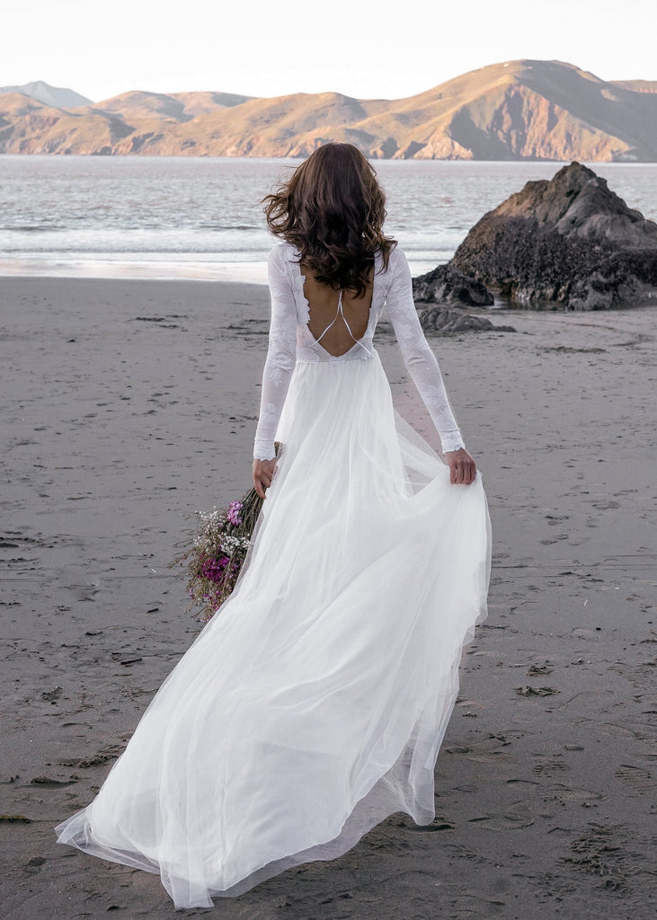 Bride wearing Camilla Dress