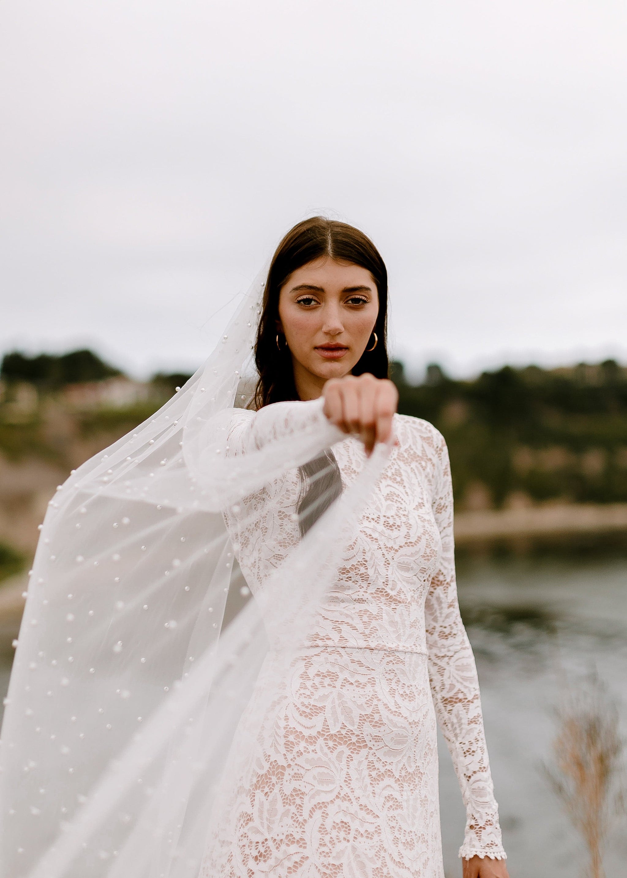 Boat wedding dress «Airy» | WONA