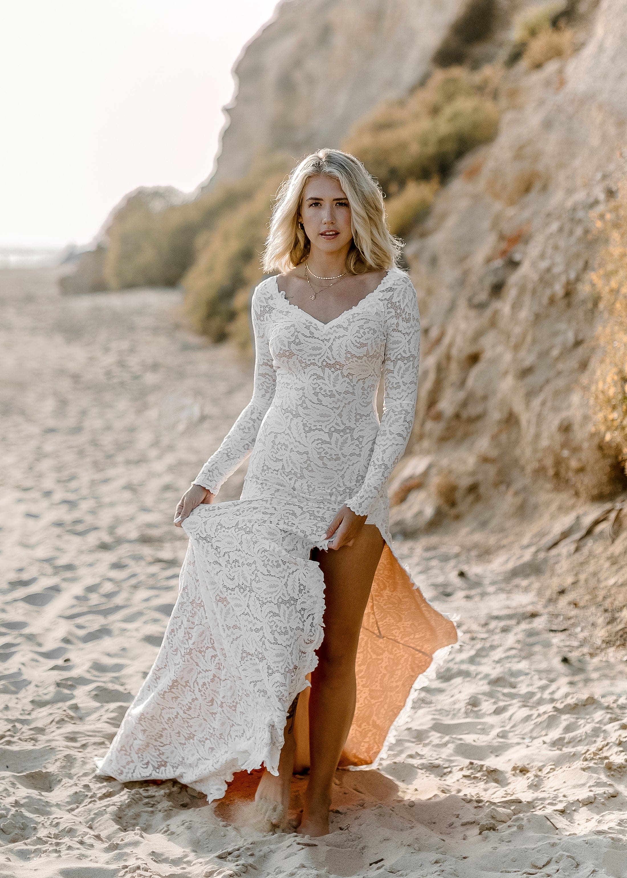 Long Sleeve Gowns RQ7958 | Formal Dress Shops