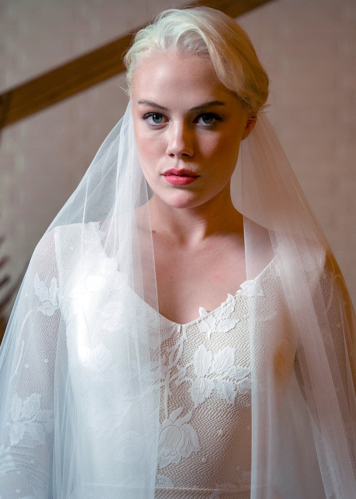 Bride wearing Mailyn Dress