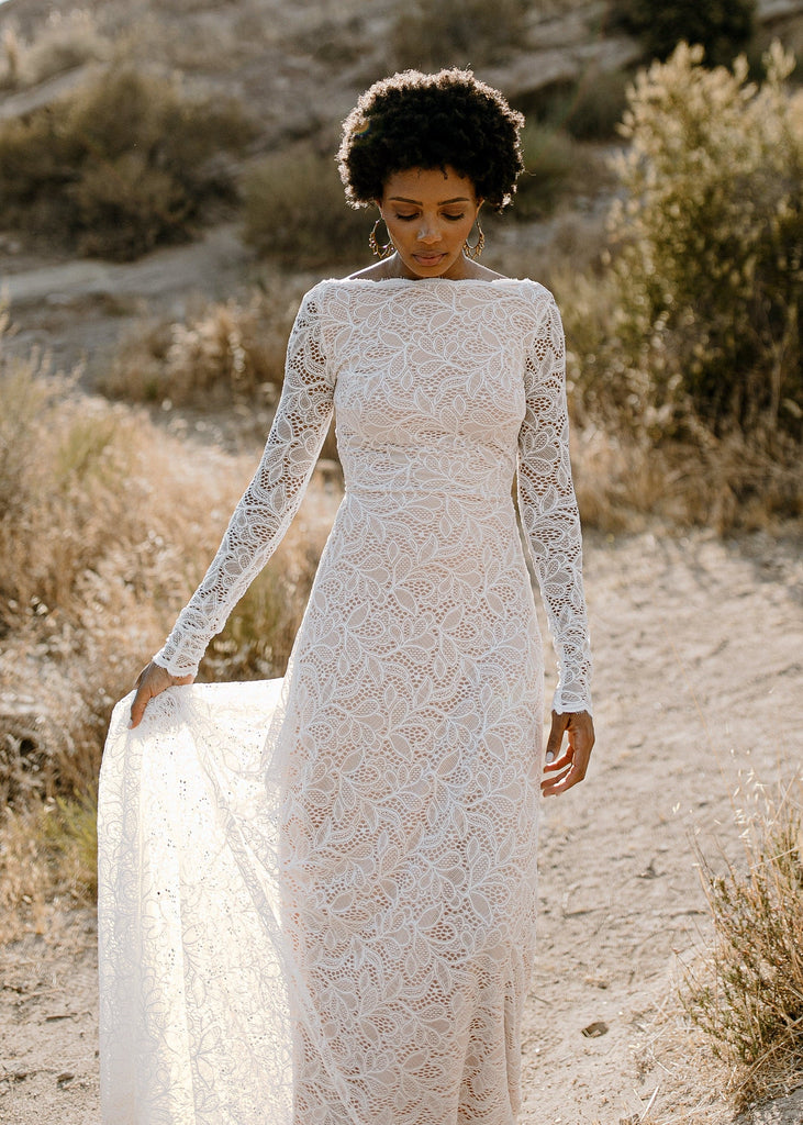 Custom Made 2019 High Neck High Neck Wedding Dress With Long Sleeves,  Jacket, Lace, Tulle, A Line, And Court Train From Kokig, $139.7 | DHgate.Com