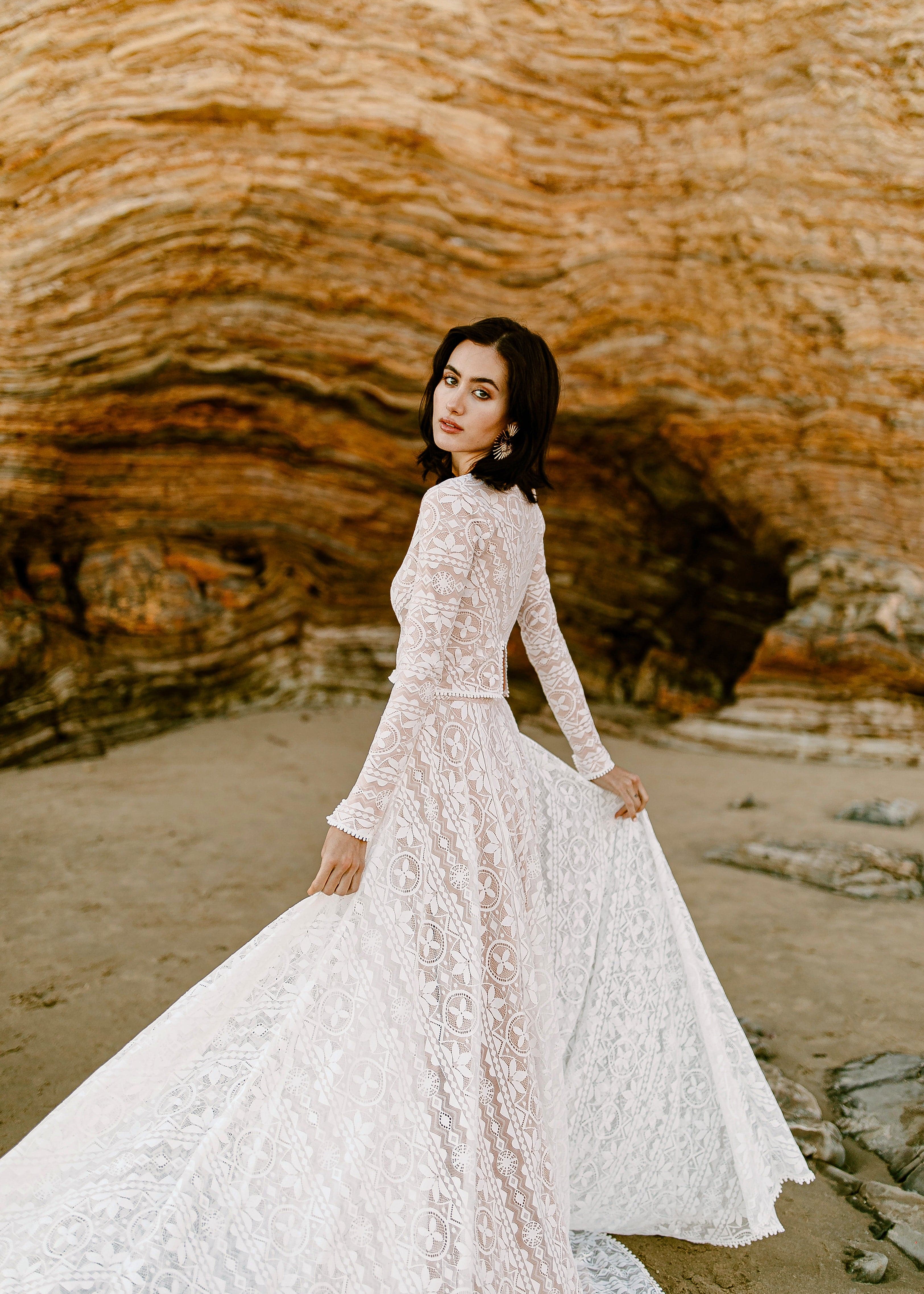 winter solstice wedding dresses Solstice Sleeves