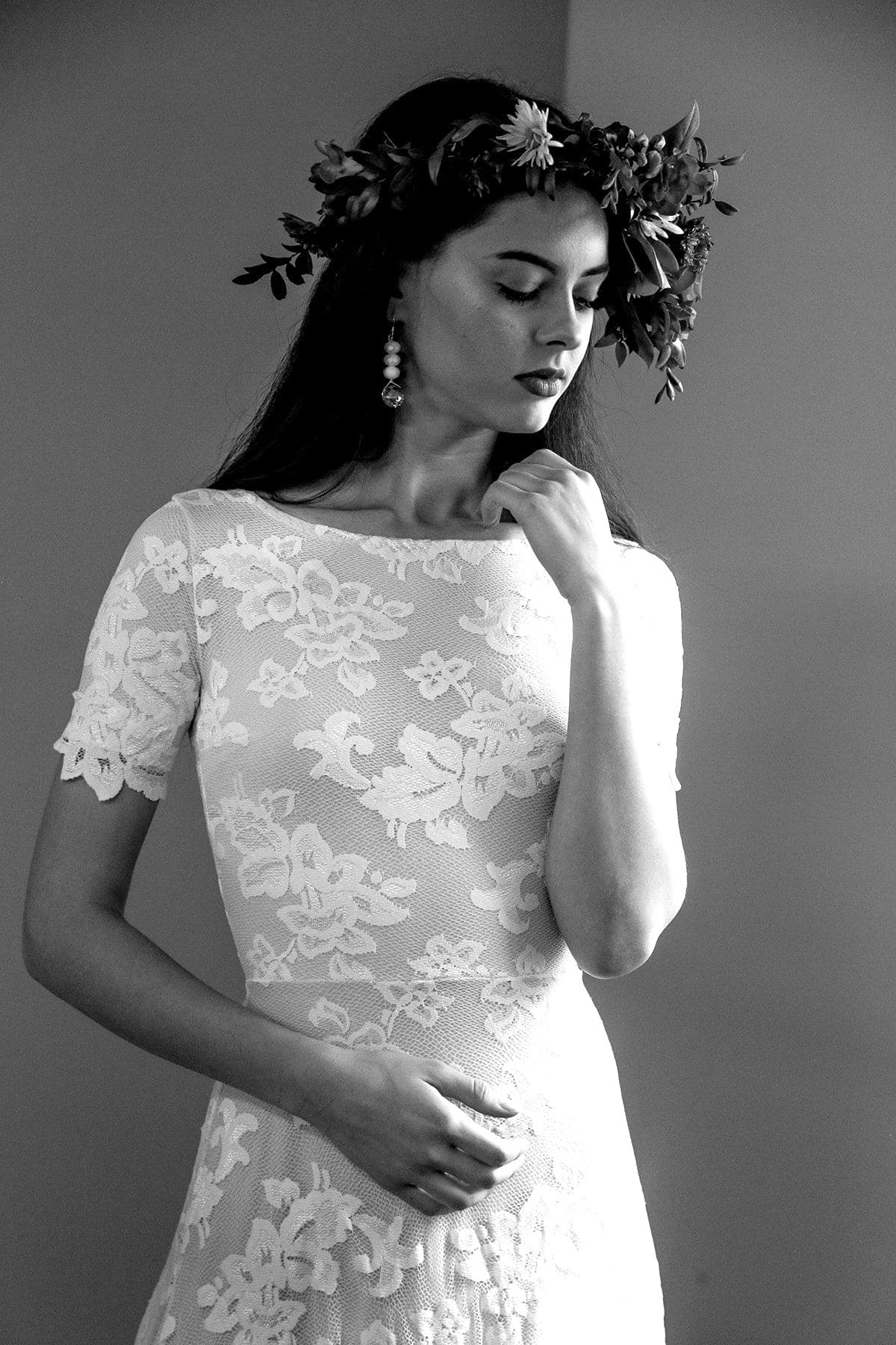 willa lace dress Azazie Willa