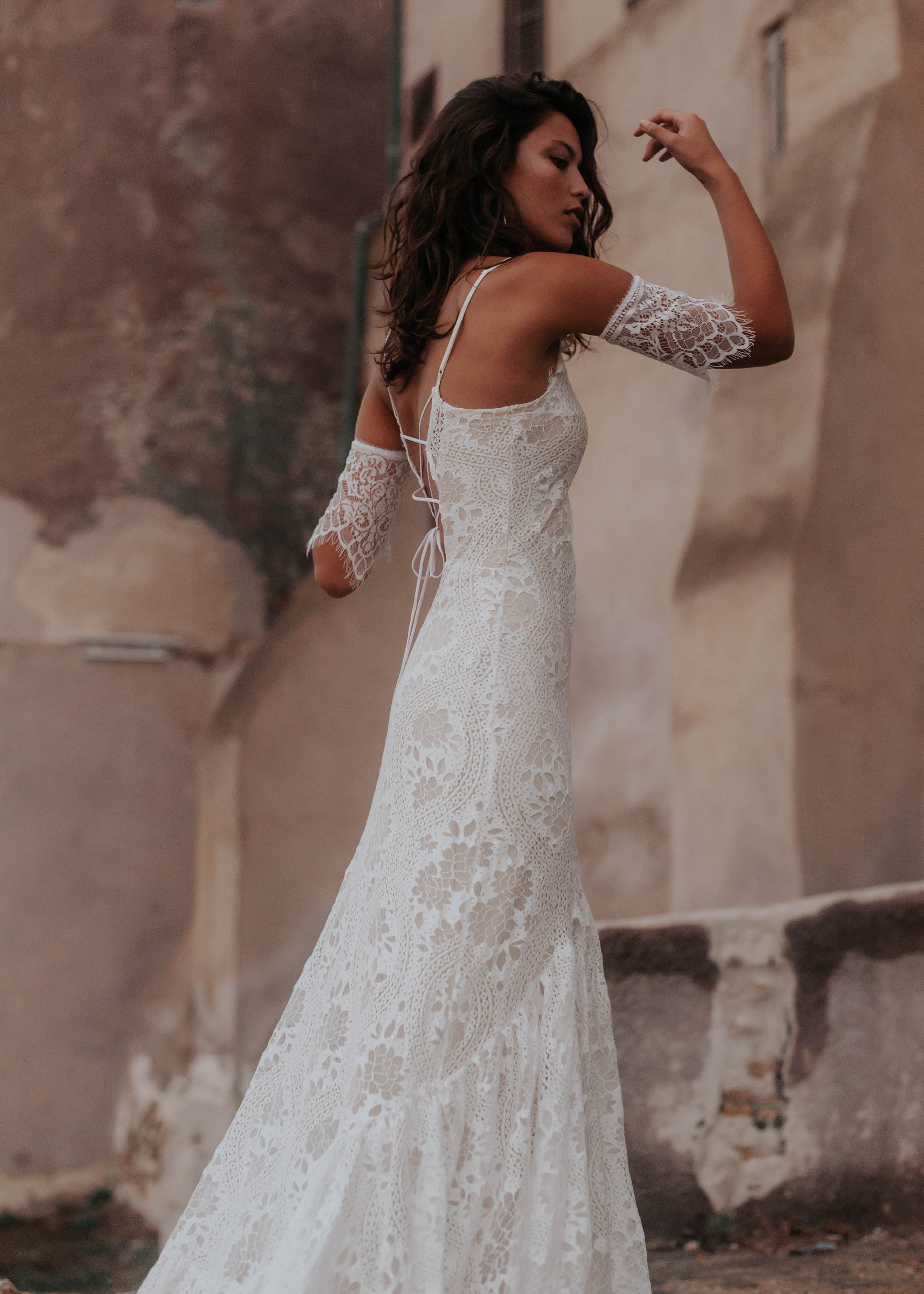 Zinnia Lace Wedding Dress