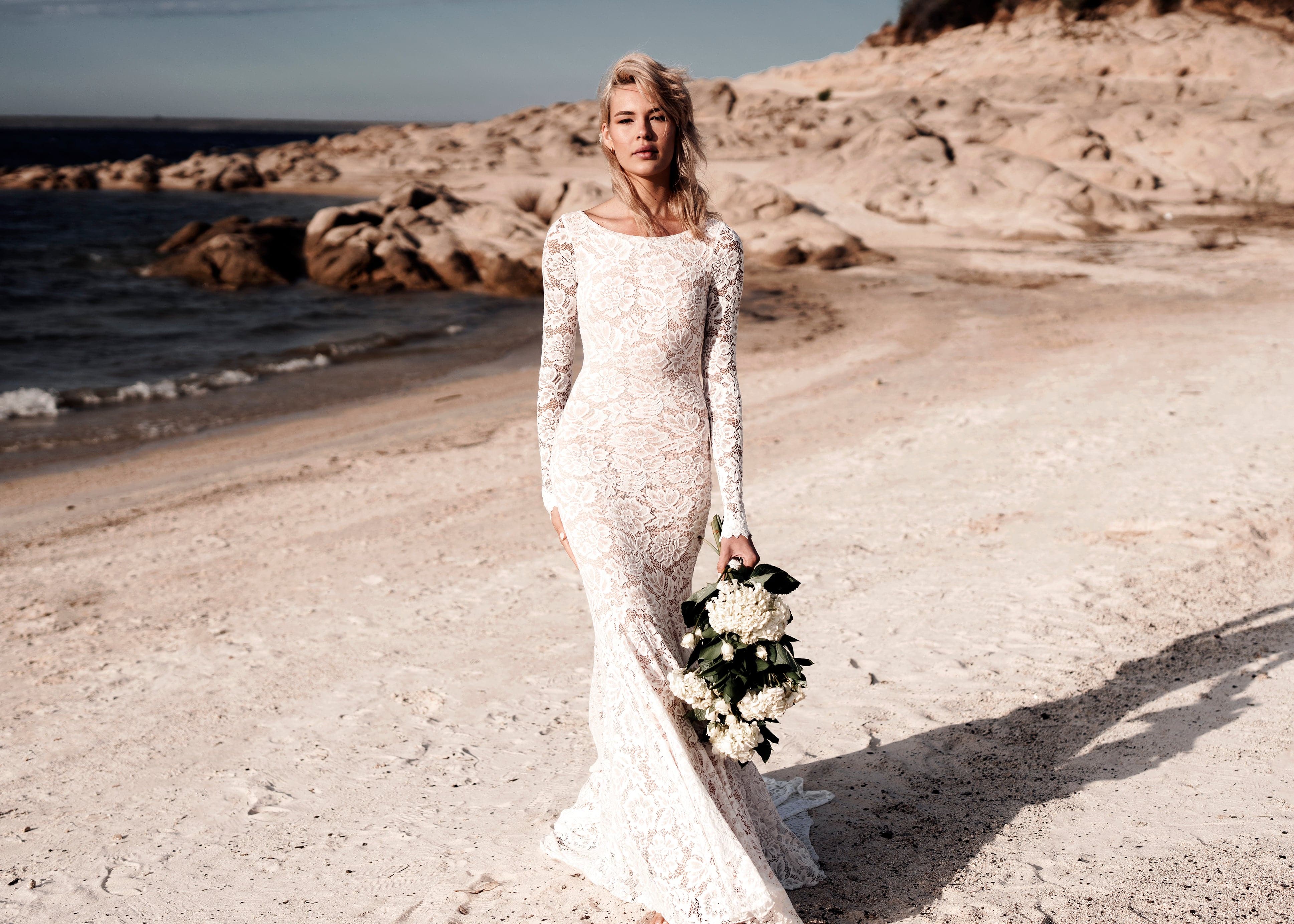 wear your love bridesmaid dresses Ari Dress Floor-length (no train) / Full Coverage / 7/8 Sleeve (bracelet sleeve)