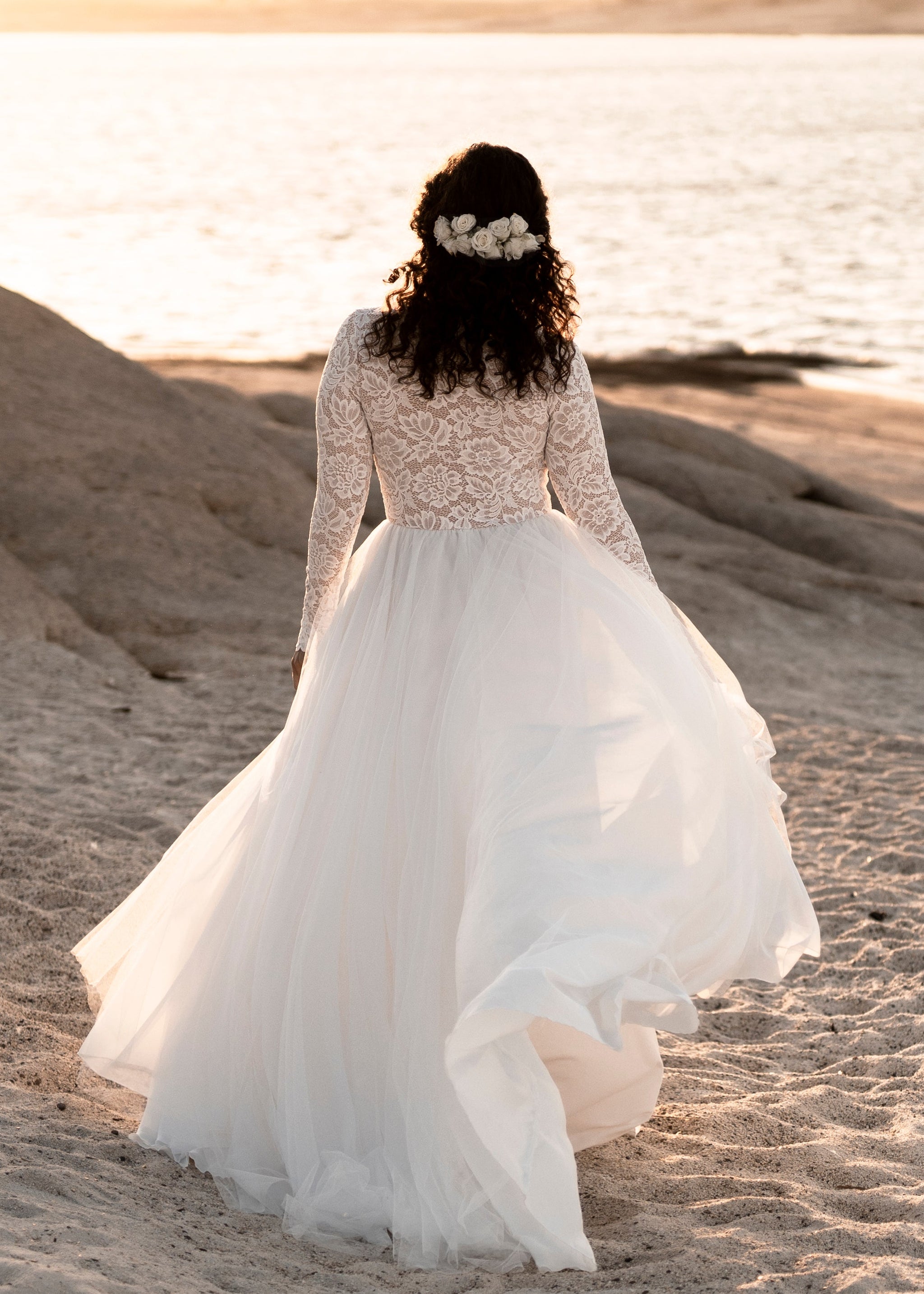 zoey lace mermaid dress